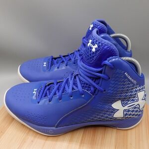 Under Armour Shoes Womens 9.5 Blue Clutchfit Drive 2 Mid Basketball 1256436-400